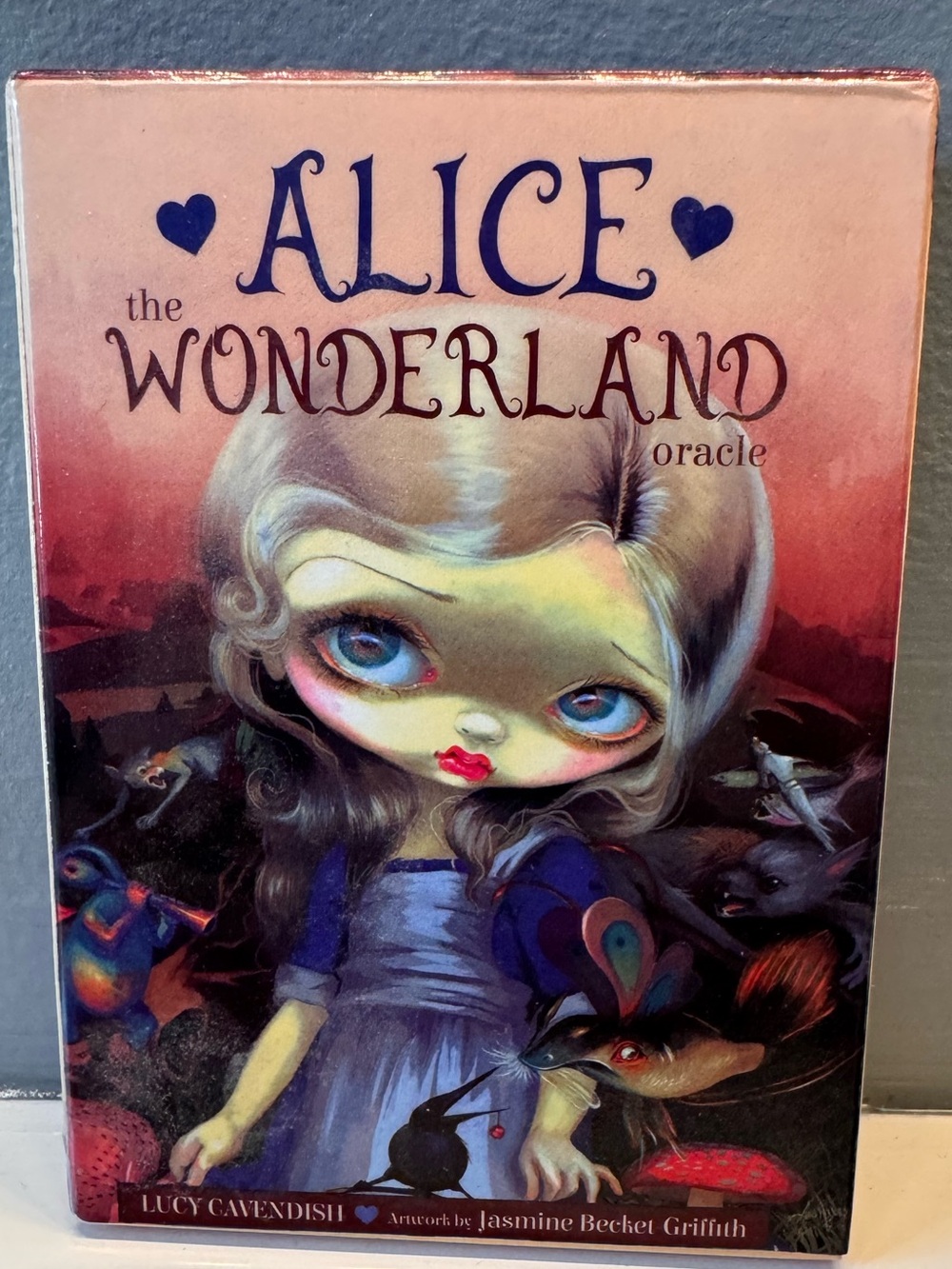 Alice Wonderland Oracle Deck - Illustrated Tarot-Style Cards